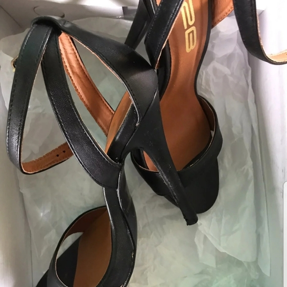 X2B Shoes Strappy Black Heels Poshmark